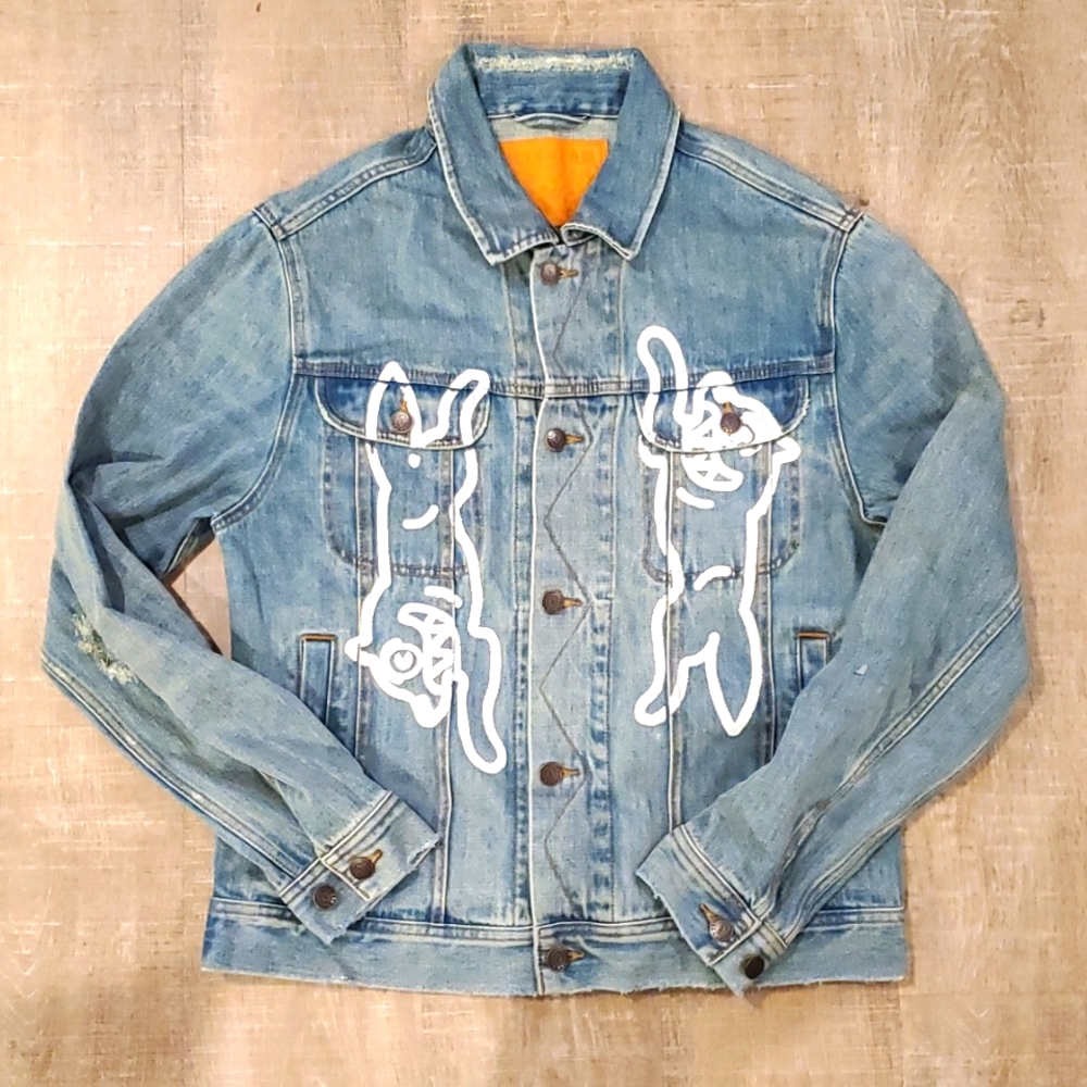 Icecream Running Dog Denim Jacket